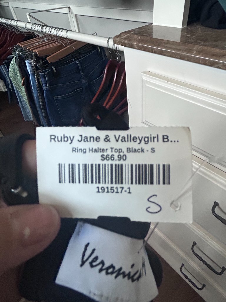 Nwt Black Halter Top — image 4 of 4